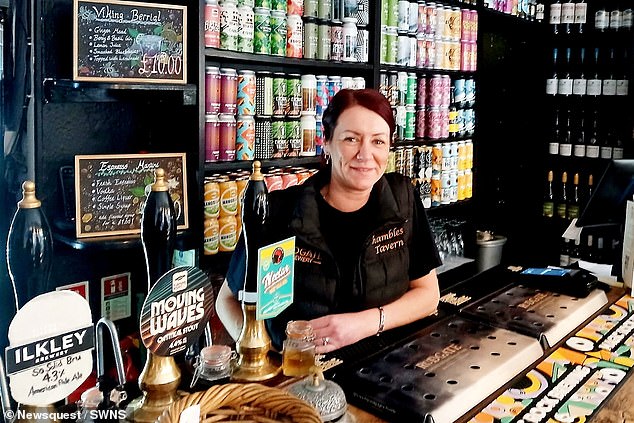 At The Shambles Tavern, Chantelle McCarthur (pictured), said she likes trading in Shambles and agreed Harry Potter 'brings all the tourists'