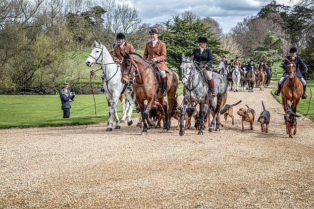Ivan on a hunt. Several members told Jane Fryer how he brought a 'new energy' to the meets