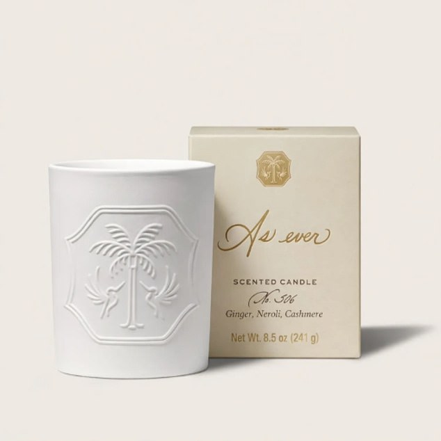 Meghan unveiled Signature Candle No. 506, named after her son Archie's birthdate of May 6