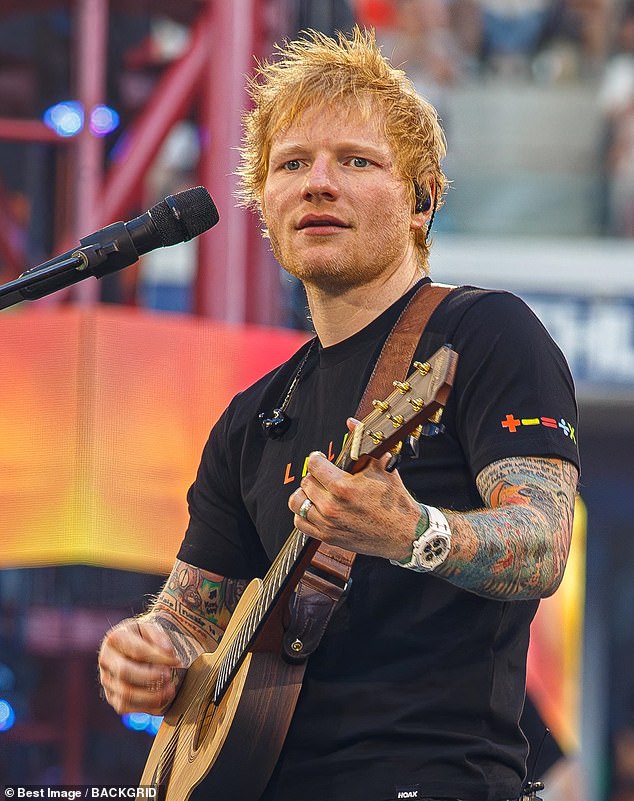 Lisa also really likes 'a simple stainless steel bracelet watch or a clean sports-inspired design'. Ed Sheeran is a big fan of colourful, sporty Swatches
