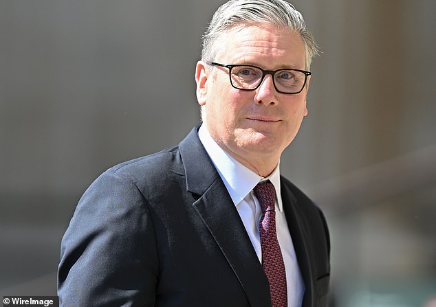 Keir Starmer today: Sir Olly's appearance was danger hour for the PM, writes Quentin letts. Would establishment man Olly do the dirty? To a surprising degree, yes