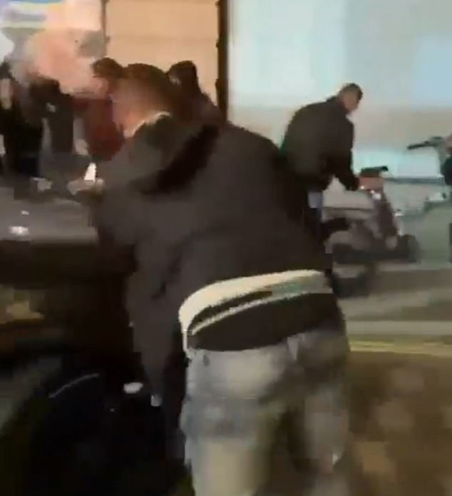 Anoosh Chaichy was standing next to Klaudia Zakrzewska and trying to move his e-scooter when he was hit by the high-power black vehicle and left lying on the pavement
