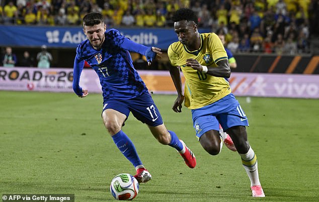Petar Sucic (left) is hopeful of following in the footsteps of some of the great midfielders who have come out of Croatia in recent years