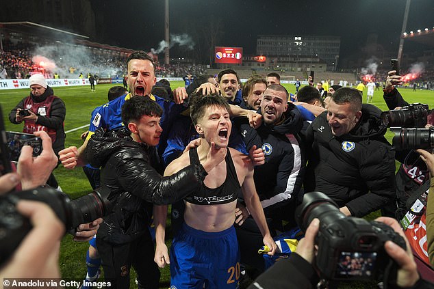 It was Esmir Bajraktarevic's kick that sent Bosnia to the World Cup after a penalty shootout against Italy last month