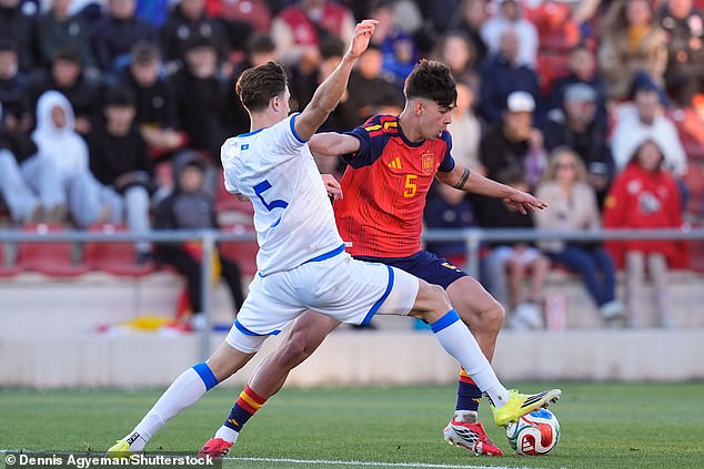 Marc Bernal is another rising star from La Masia, and could be a bolter in Spain's squad to lead them on a charge for their second world title