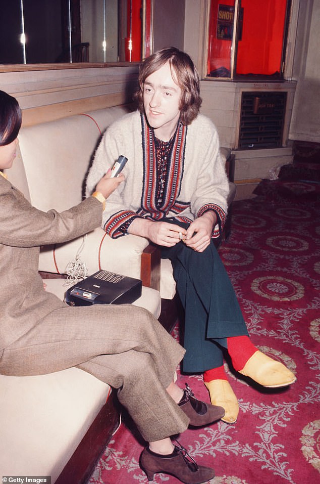 He recorded with artists including Jimi Hendrix, the Rolling Stones, Michael Jackson, Eric Clapton, Paul McCartney and Wings, George Harrison and more; Pictured in 1967