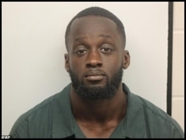 This photo provided by Georgia's Chatham County Sheriff's Office shows Olaolukitan Adon Abel on April 20