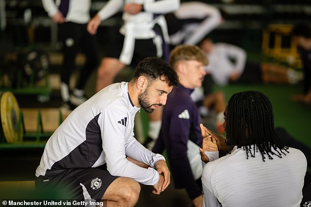 The two academy stars picked Bruno Fernandes as an extremely valuable first team mentor