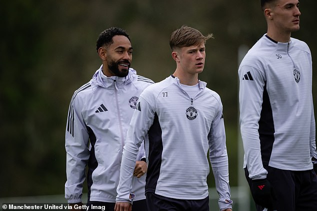 Thwaites has gained more experiences around Michael Carrick's first time in recent weeks