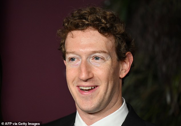 As CEO Mark Zuckerberg (pictures) pushes towards a bigger internal role for AI, staff were told in a memo that 'all Meta employees can help our models get better simply by doing their daily work'