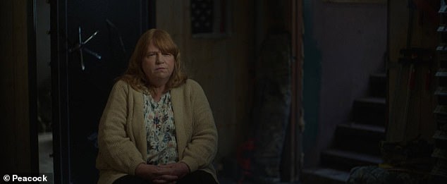 Heuermann's wife Asa Ellerup is seen in the basement of their family home where her husband killed his victims