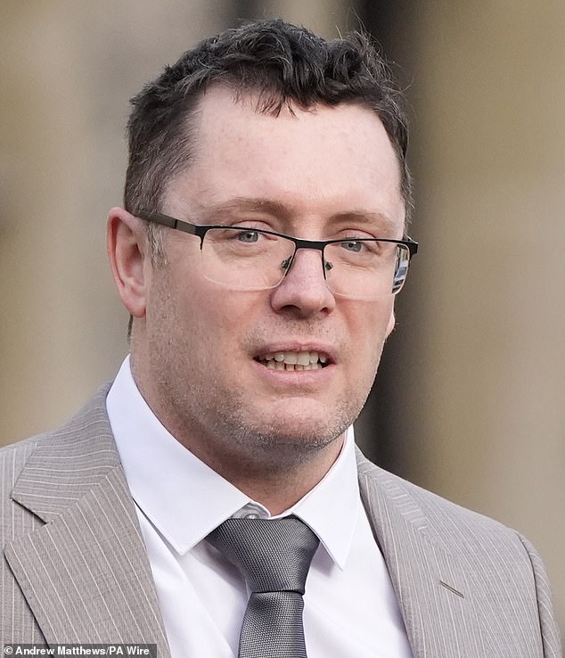 Trybus (pictured) has been cleared of manslaughter, controlling and coercive behaviour and two counts of rape in relation to Ms Baird