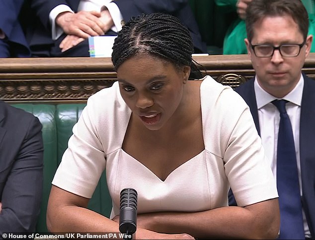 Kemi Badenoch , for the third time this week, hurled herself at the tangle of Lord Mandelson’s security vetting and Sir Keir’s slippery role in that saga, writes Quentin Letts