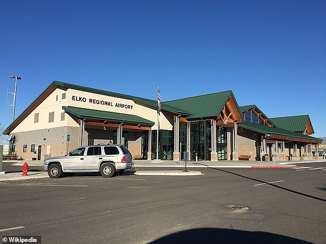 The murder-suicide happened at Elko Regional Airport in Nevada around noon on April 13, according to the Elko police