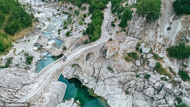 Ura e Bratajt dates back to the 16th century and is regarded one of southern Albania's most historic landmarks