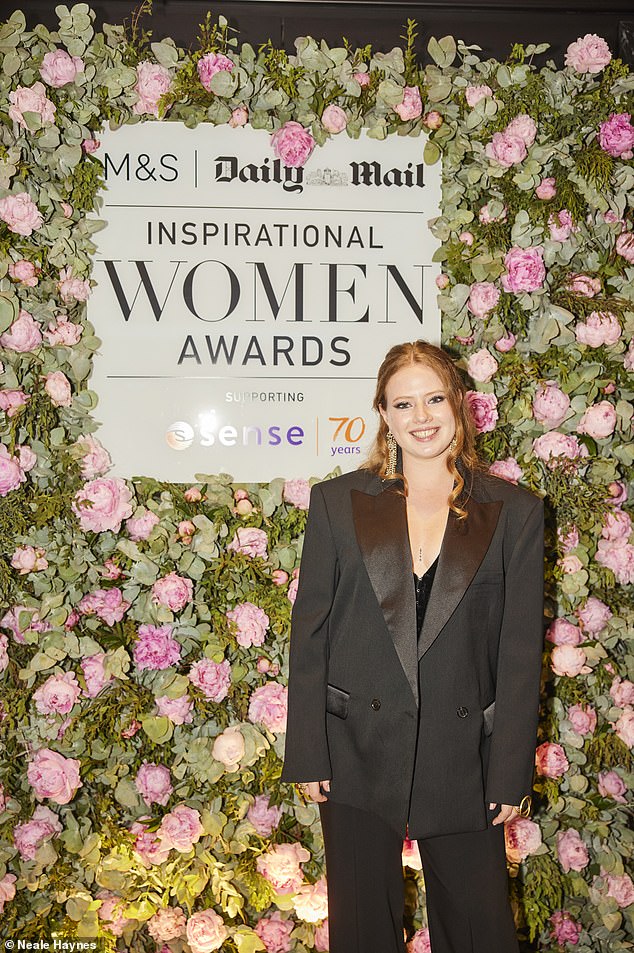 Roxy at the 2025 ceremony for the Femail Inspiration Women's awards, which returns this year