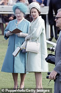Queen Elizabeth at Epsom Derby in 1960