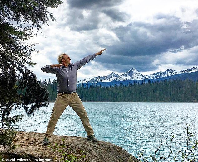 The area outside Nederland where he lived is a remote, high-altitude region in the Rocky Mountains known for its isolation and natural surroundings. Wilcock is seen alongside a in Banff, Canada