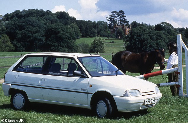 Far from pony: The Citroen AX emerged in 1986 and gave young drivers and families another cheap small option. It was light, fun to drive and exceptionally frugal. But few survive today