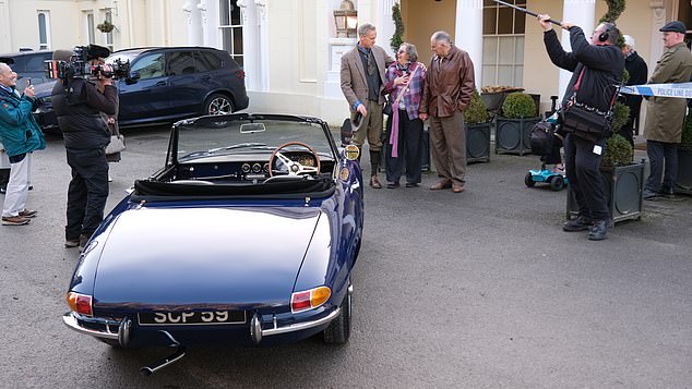 The finished Alfa Romeo is presented to Jane on her 66th birthday as a surprise at the culmination of the hour-long Car SOS episode airing tonight