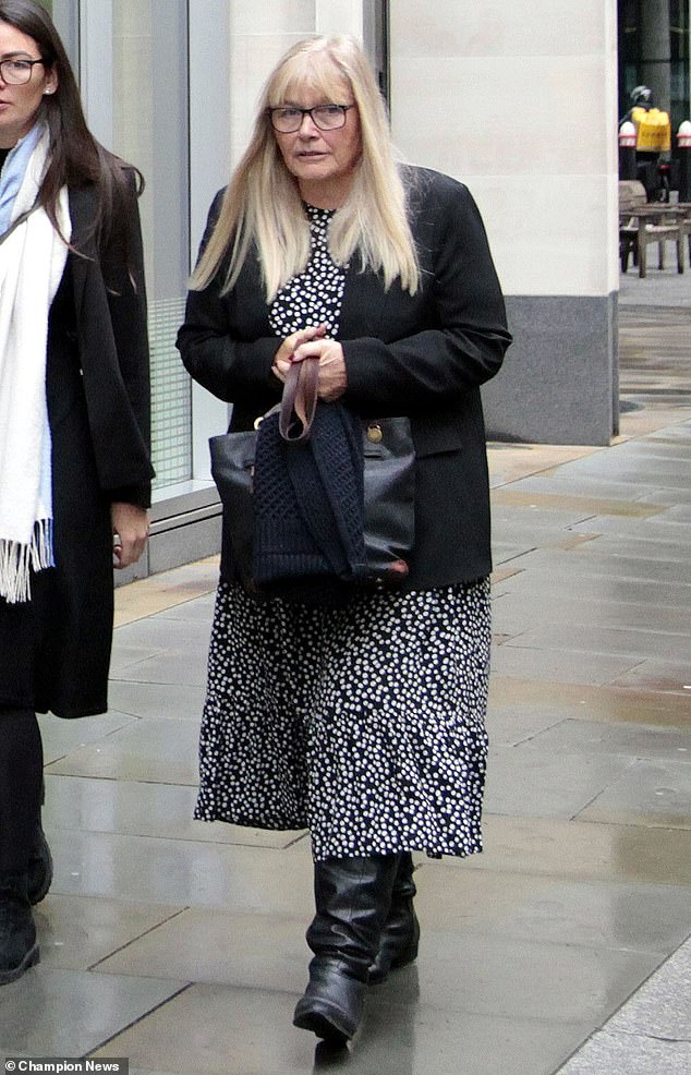 Rosemary Talbot, 68, disputed Ms McDaniel's claim for a payout, saying she relied on the inheritance as a 'pension' and represented 'joint efforts' between her and her husband