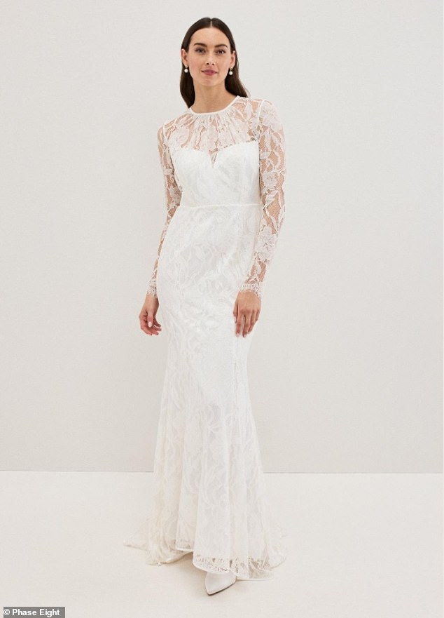 If you're drawn to a dress with interest, delicate lace , embroidery and tonal beading will always feel beautiful - both now and in years to come