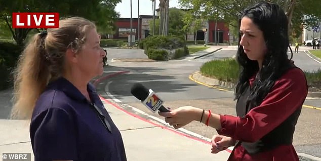 A mall employee who was cleaning the carousel in the food court at the time told WBRZ she thought someone was setting off fireworks at first