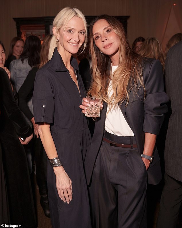 Seen with journalist and businesswoman Zanna Roberts Rassi