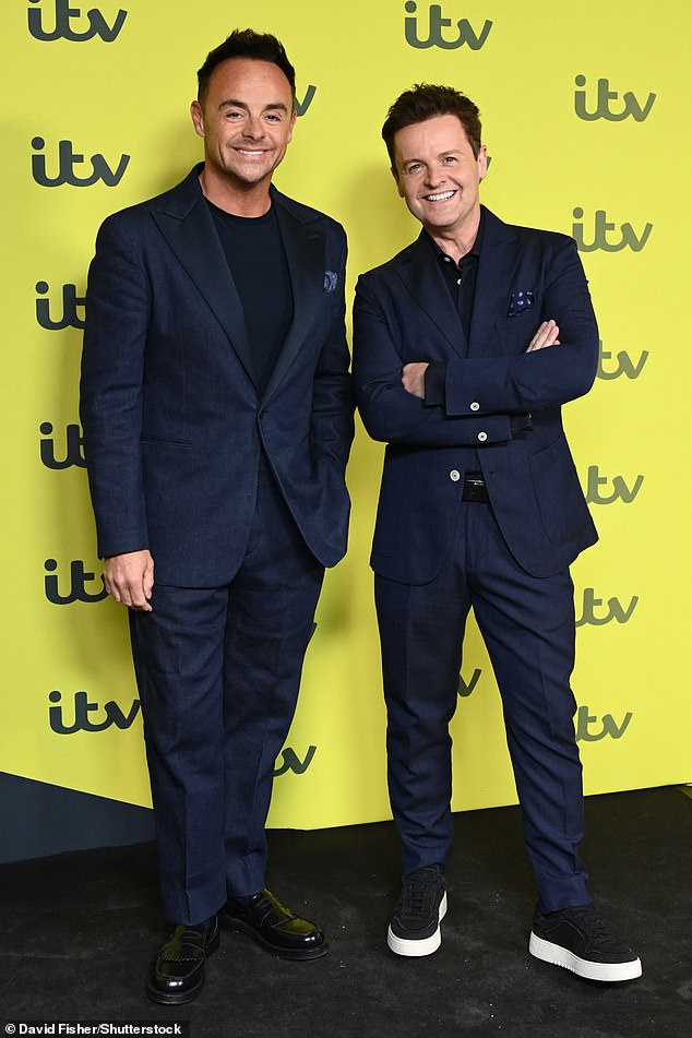 Dec said during a Q&A: 'We've got the live final tomorrow night, that is going to be interesting, we're getting them all back together, apparently they are all coming...'
