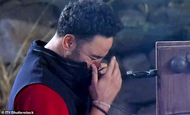 During Thursday's episode, Adam broke down in tears as he received a family message on the ITV show following his recent feud with boxer David Haye