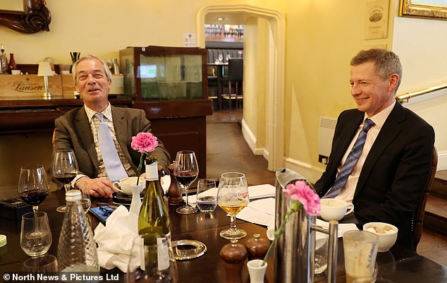 The Reform UK leader is in his seventh week of campaigning for the local elections on May 7