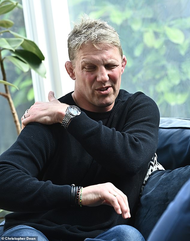 'I was pretty clear in my mind that something was coming,’ says Moody. ‘I started getting weakness when I was shoulder pressing in the gym'