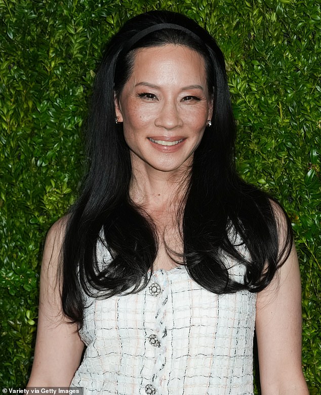 Lucy said the key to her well-preserved looks are from 'not overdoing it' on beauty treatments (pictured in 2025)