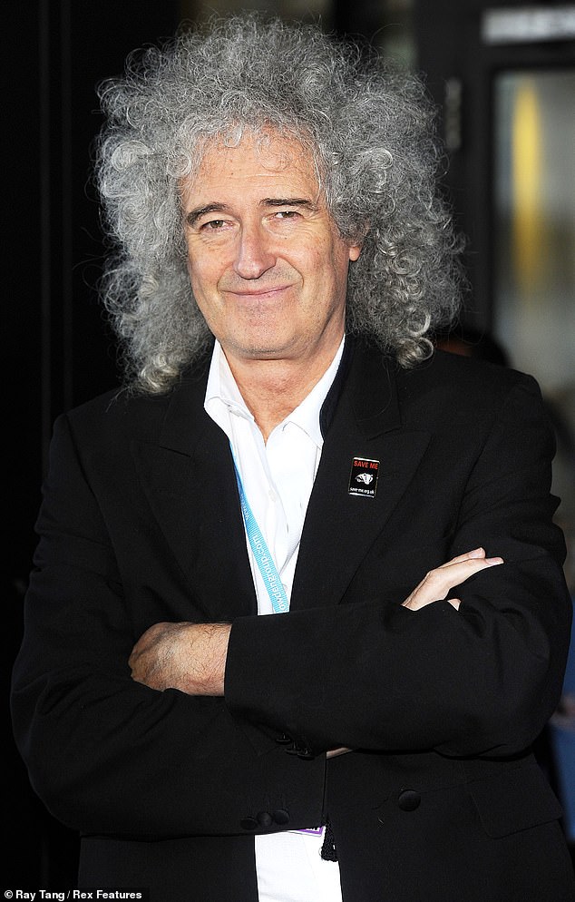 Sir Brian May believes the secret behind his great locks is all in his hot and cold shower antics