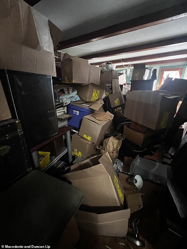 Copious amounts of evidence including digital evidence were taken out of the family home