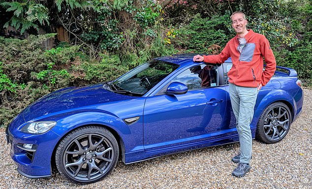 Michael, 52, from Woking says his pride and joy Mazda RX-8 - which he drives sparingly - is costing him around £1-a-mile to tax
