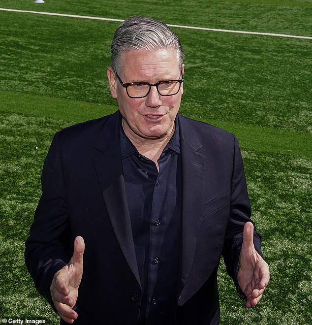 Sir Keir has been struggling to cling on in No10 amid Labour fury at his handling of the situation