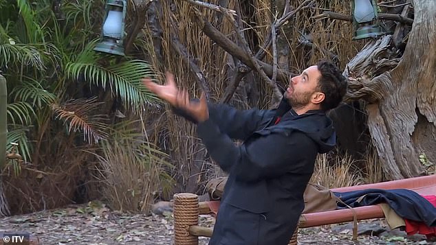 In the episode which hit screens on Thursday night, the campmates were tasked with catching eggs from a fake hen which they could use for their breakfast