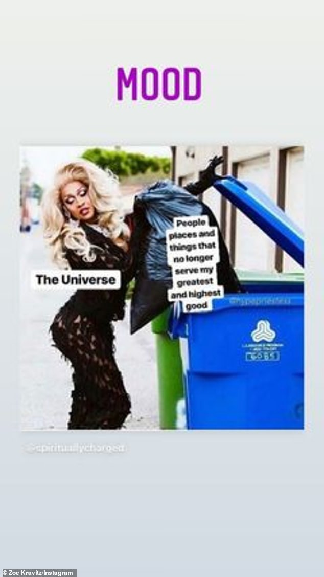 Following her divorce Zoe started to air her grievances in cryptic ways on social media, leading many to believe something catastrophic happened to prompt the split.