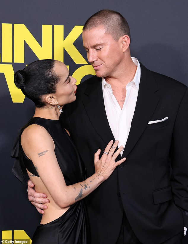 The actor appeared on The Tonight Show Starring Jimmy Fallon just months before their split, where he called Kravitz, 'the love of my life' (pictured 2024)