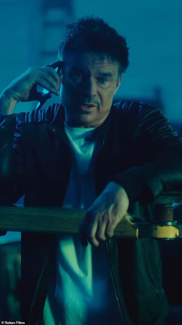 The scene featured Muldoon as Chicago drug runner Richie Denton having a tense conversation over the phone with his girlfriend Sheila (Richards)
