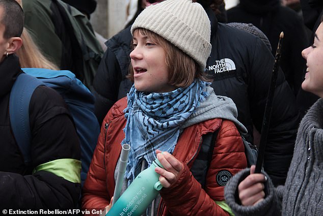 Environmental campaigner turned pro-Gaza activist Greta Thunberg, a torch-bearer for Polanski's tribe