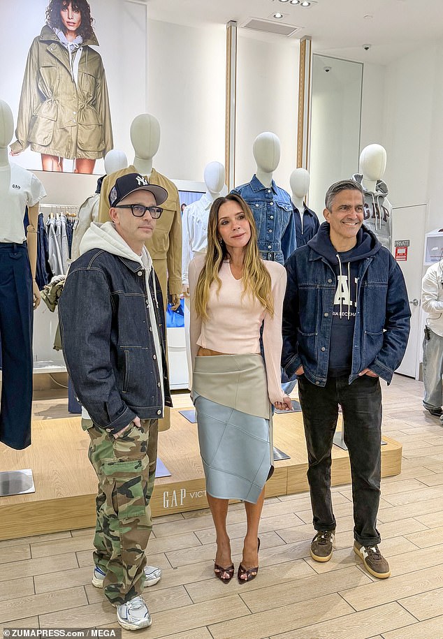 Speaking about her memories of the brand during that time, Victoria said: 'It felt distinctly American, fresh, and unlike anything else available at the time'