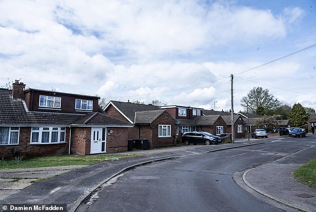 Neil Sears talked to locals at migrant housing in Walderslade on the edge of Rochester in Kent