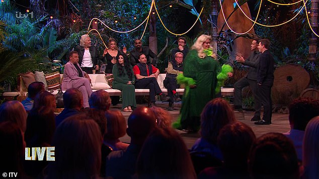 As hosts Ant McPartlin and Declan Donnelly struggled to control the fiery trio, Gemma Collins and Sinitta stormed off stage in fury