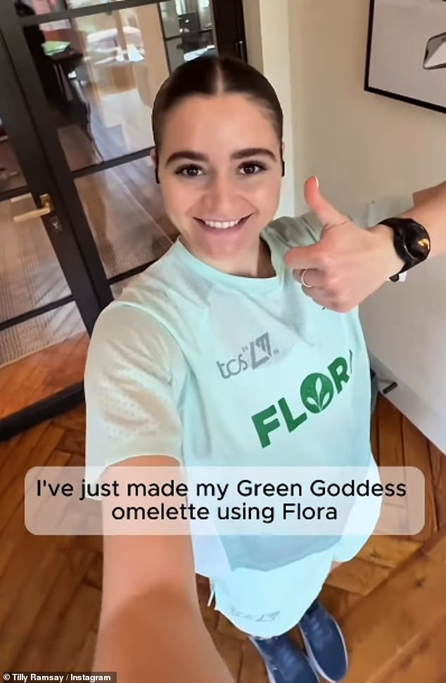 TV presenter and chef, Tilly Ramsay, 24, is taking on her first ever TCS London Marathon in 2026, running in support of Feeding Britain