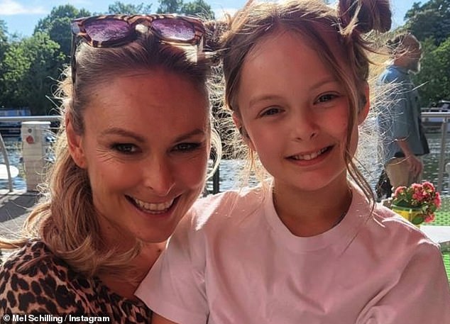 Gareth gushed over Maddie saying how proud her mother would be after she gave a 'beautiful' speech at the funeral, which was live streamed for Mel's family back in Oz.