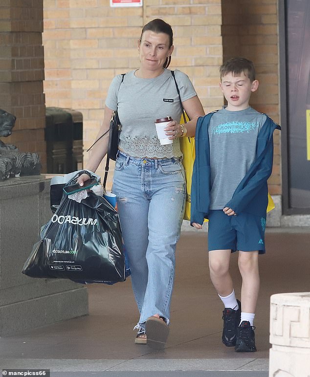 The WAG, 40, shares sons Kai 17, Klay 12, Kit 10, and Cass, eight with her former footballer husband Wayne