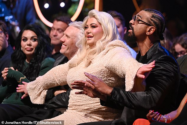 Gemma Collins also fled the stage after getting into an argument with Eighties singer Sinitta