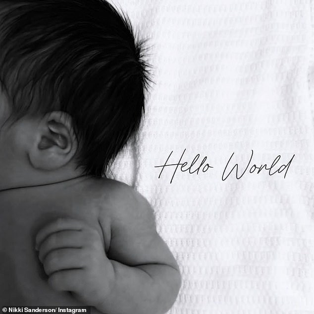 The Coronation Street star, 42, announced the joyful news on Instagram as they revealed their baby boy had been born a few days before his due date